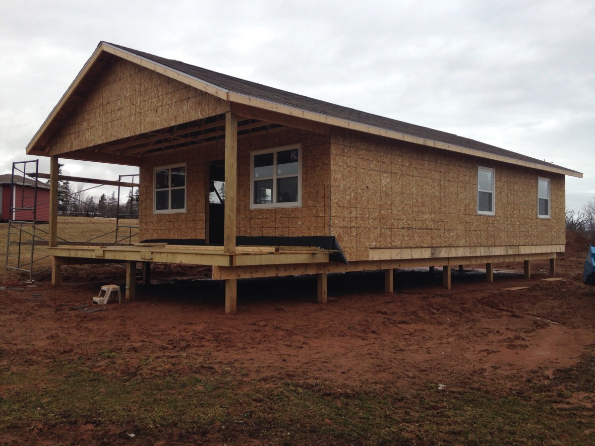 cottage in progress